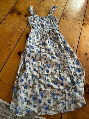 Floral midi dress
